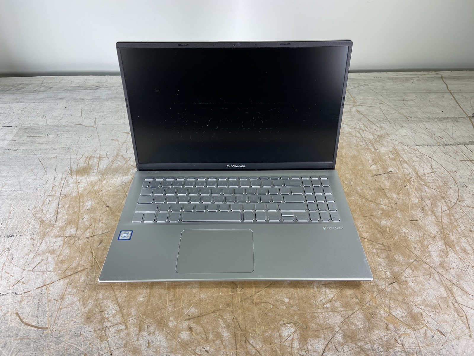 ASUS X512F i7-8565U @ 1.8GHz, 8GB RAM, NO HDD/OS – (FOR PARTS)