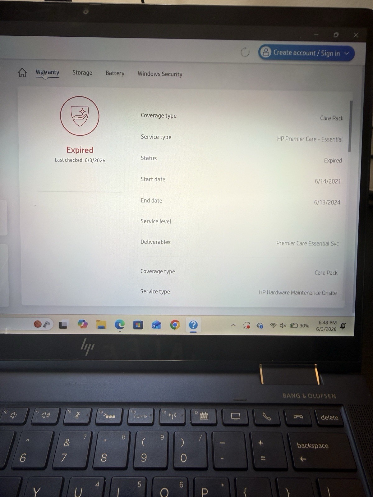 HP Elite Dragonfly Notebook 2-in-1 PC With Touchscreen