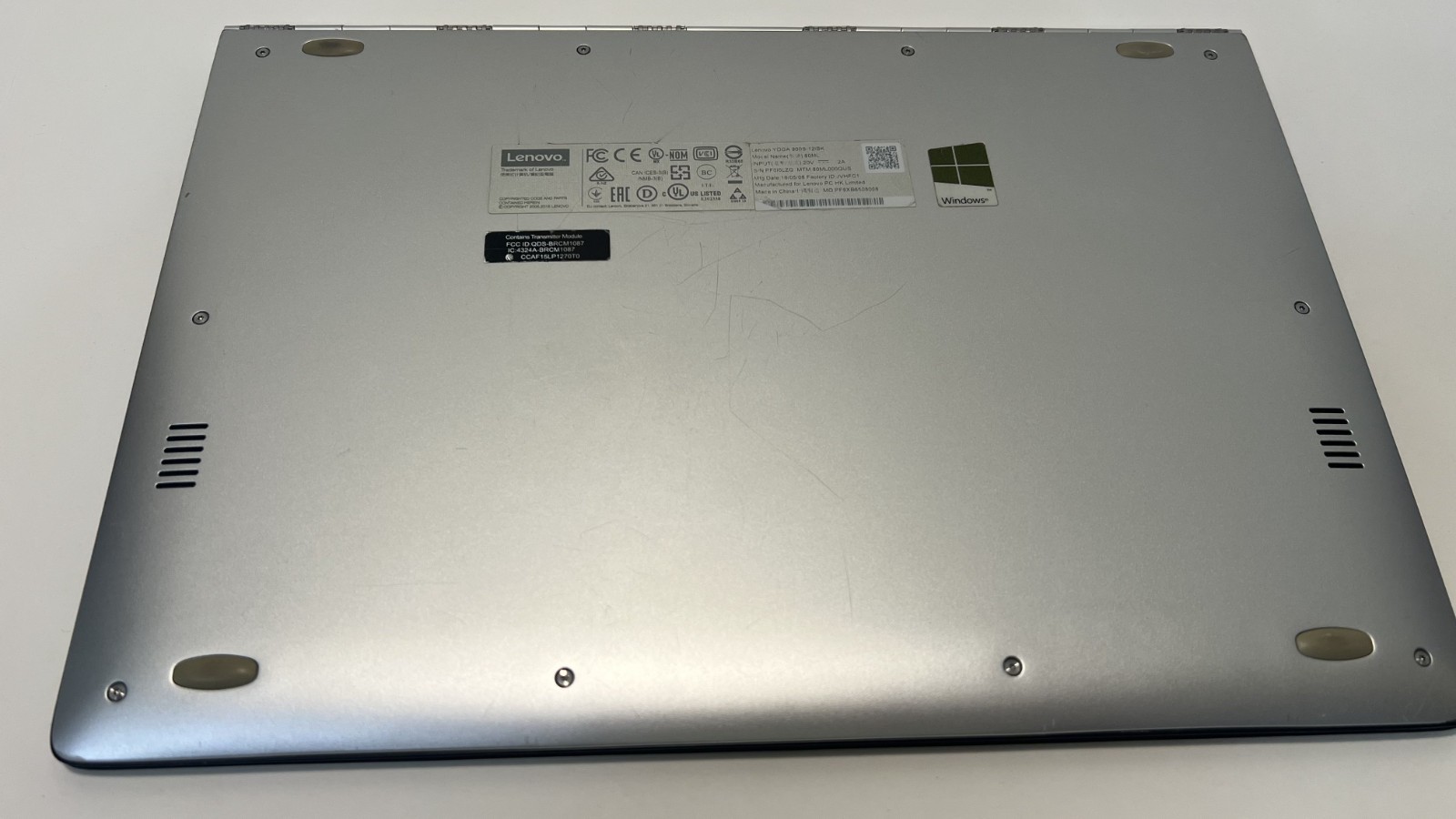 Lenovo Yoga 900S-12ISK, Touch, 12.5″, Intel I7 8GB RAM 256GB NVMe SSD