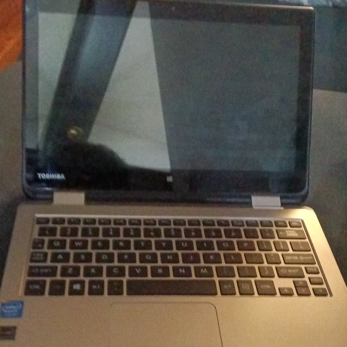 Toshiba 13.3in Silver Laptop i5-4th Gen 8GB 128GB SSD Windows 8