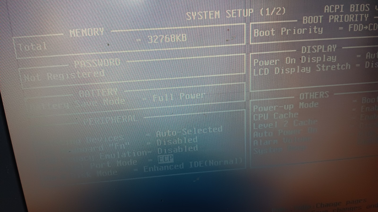 Vintage Toshiba Satellite 2545CDS Retro Laptop AMD K6-2 processor 333 MHz Parts