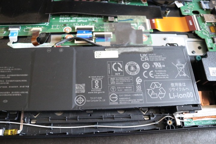 Acer Nitro 17 Gaming Laptop (N23Q4) – Dead / No Power – For Parts – 17.3″ QHD…
