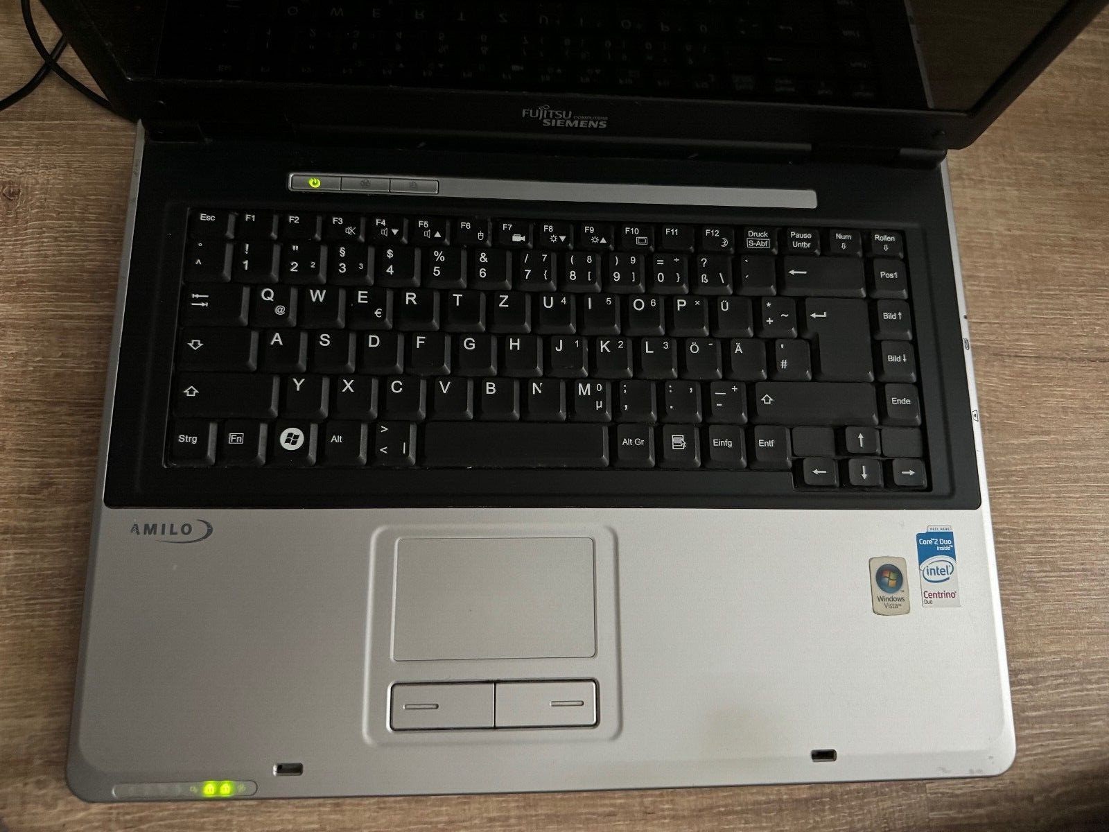 Fujitsu Siemens Amilo pi2530 15.4 Laptop No Picture Faulty For Parts