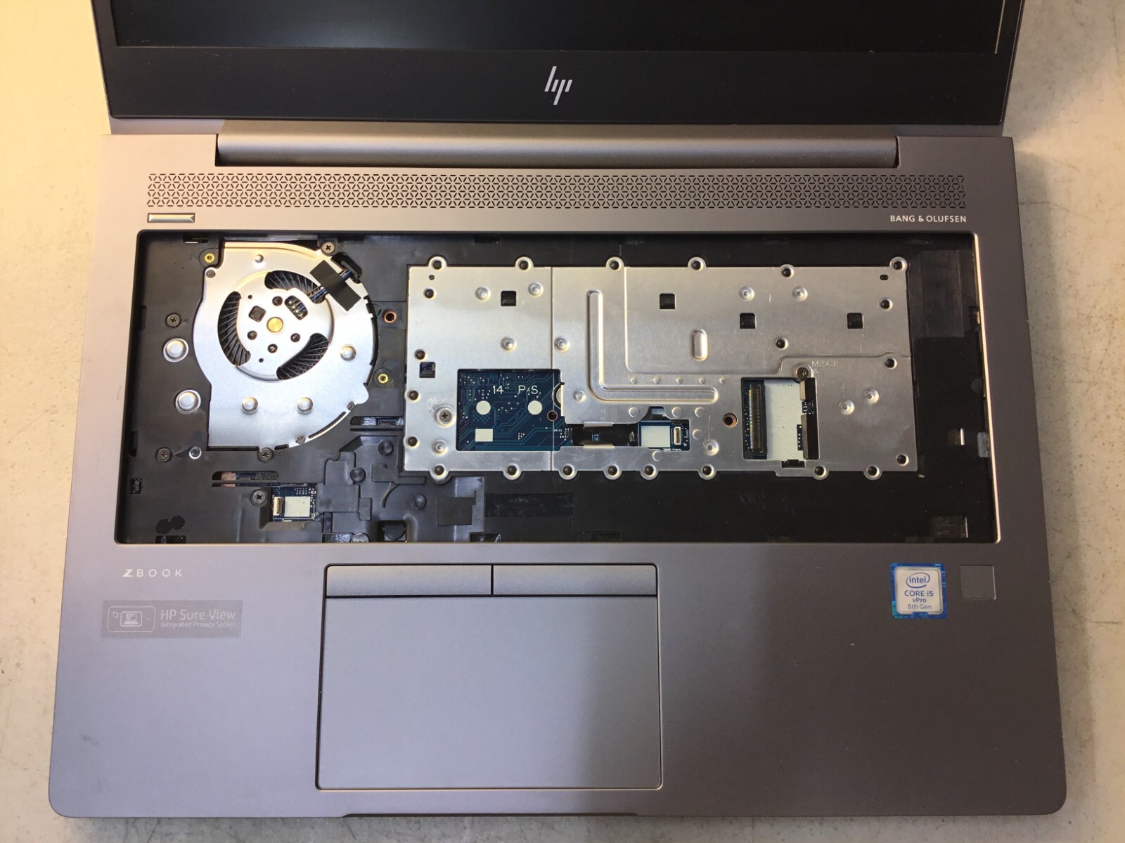 HP zBook 14U G6, Intel Core i5 8th Gen, NO RAM, NO HDD
