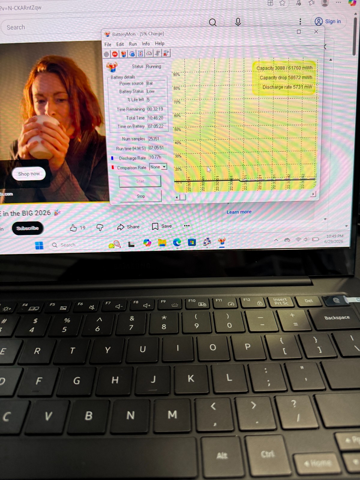 Samsung Galaxy Book Pro 13.3″ OLED Ultralight Laptop i5 8GB 512GB SSD