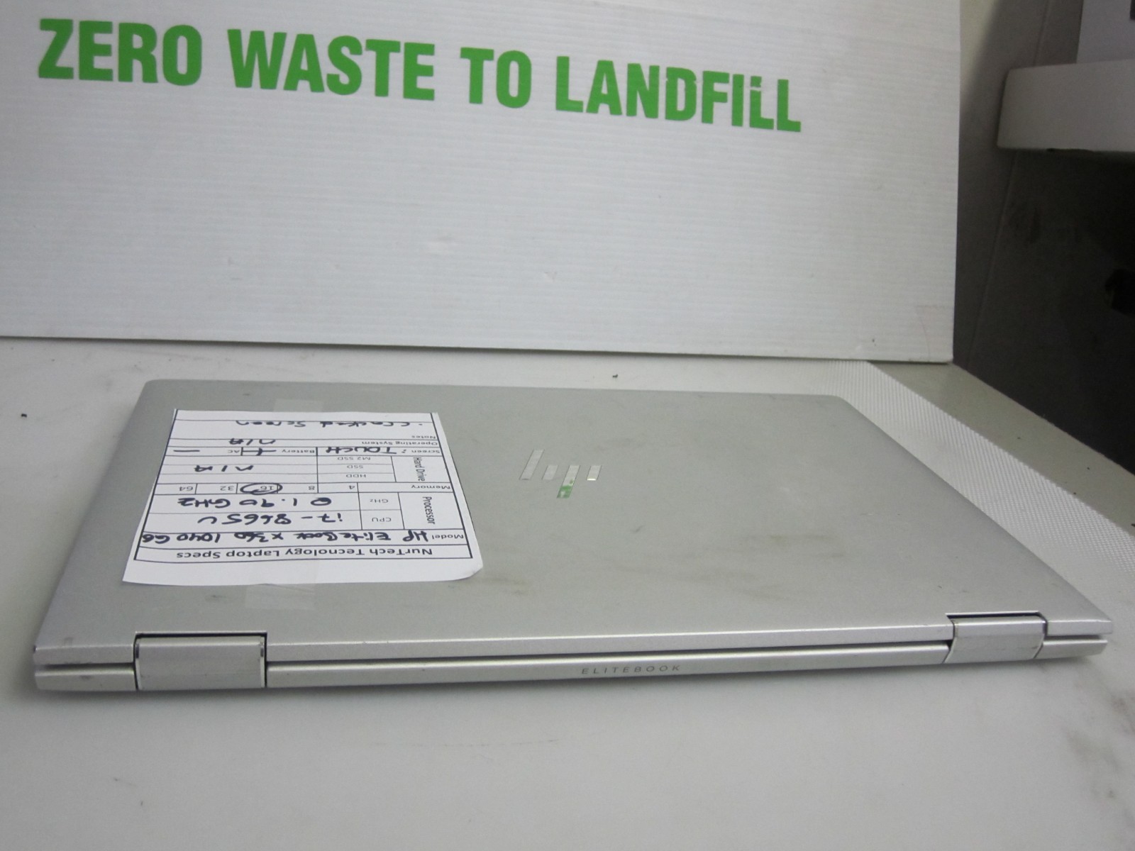 HP EliteBook X360 1040 G6 i78665U 1.90GHZ 16GB NO HDD/AC/OS TOUCH LAPTOP READ