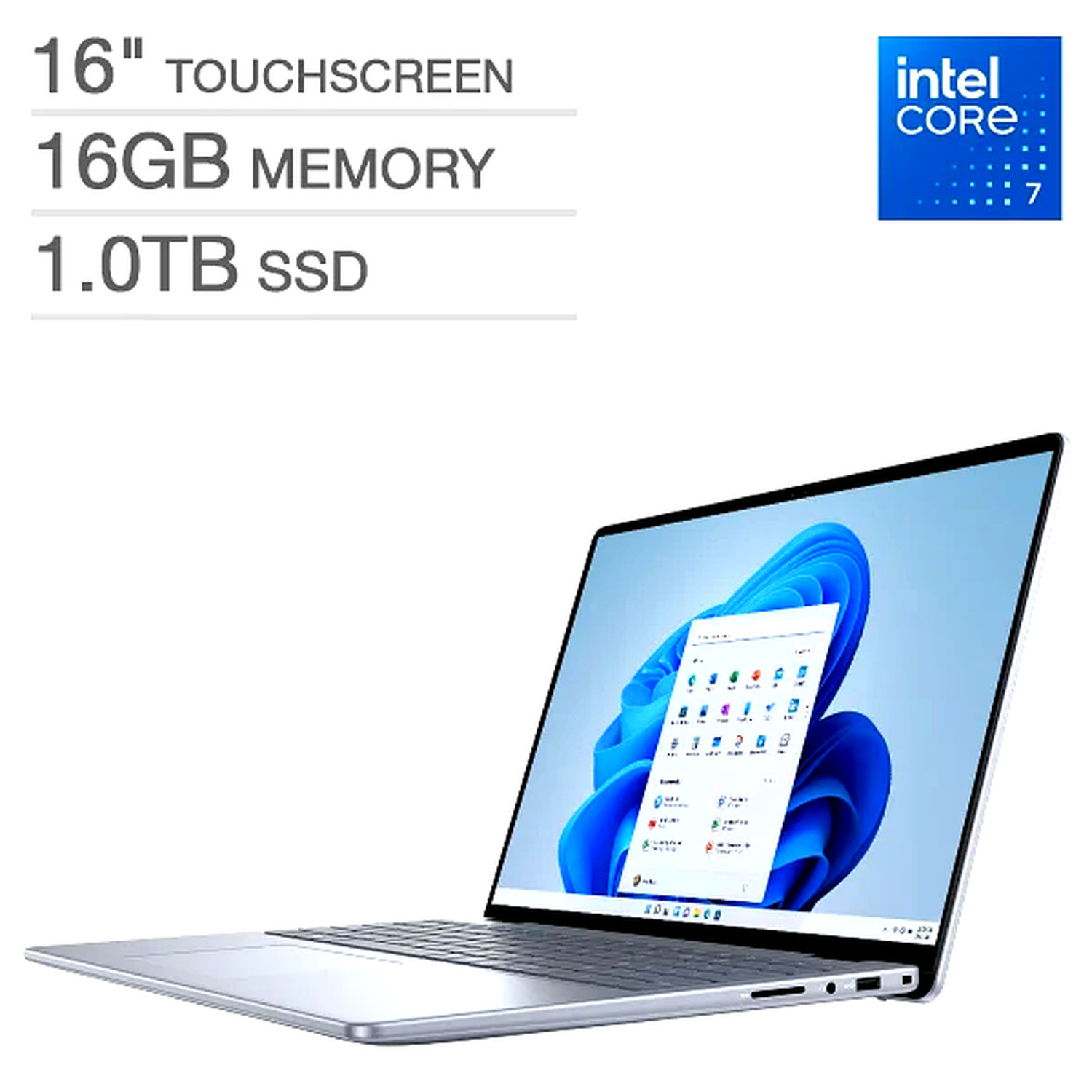 Dell Inspiron 16″ Touchscreen Laptop – Intel Core 7 150U, i5640-7519BLU-PUS