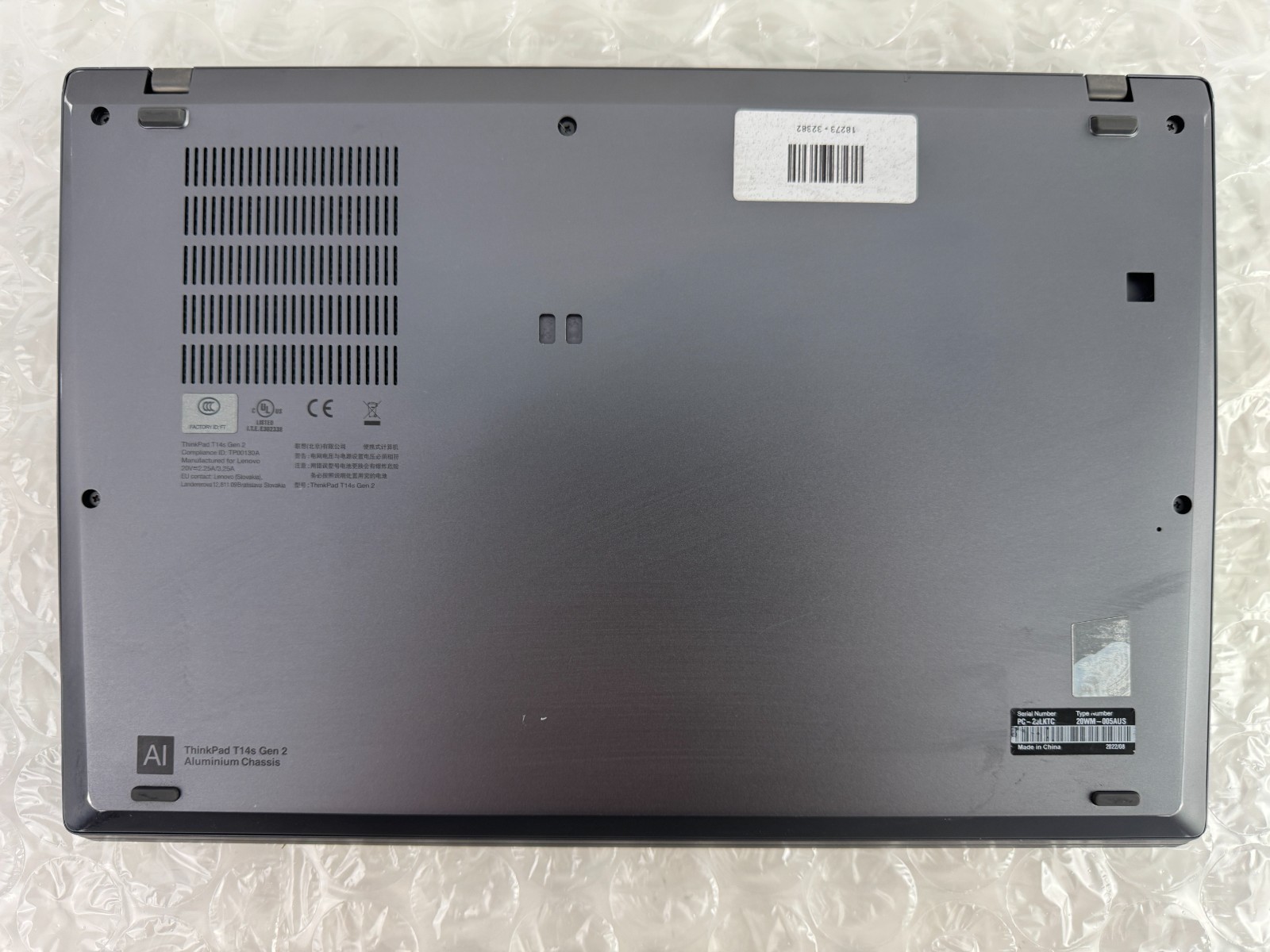 Lenovo ThinkPad T14s Gen 2 i7-1185G7 16GB 256GB SSD 14″ FHD Win 11 Pro