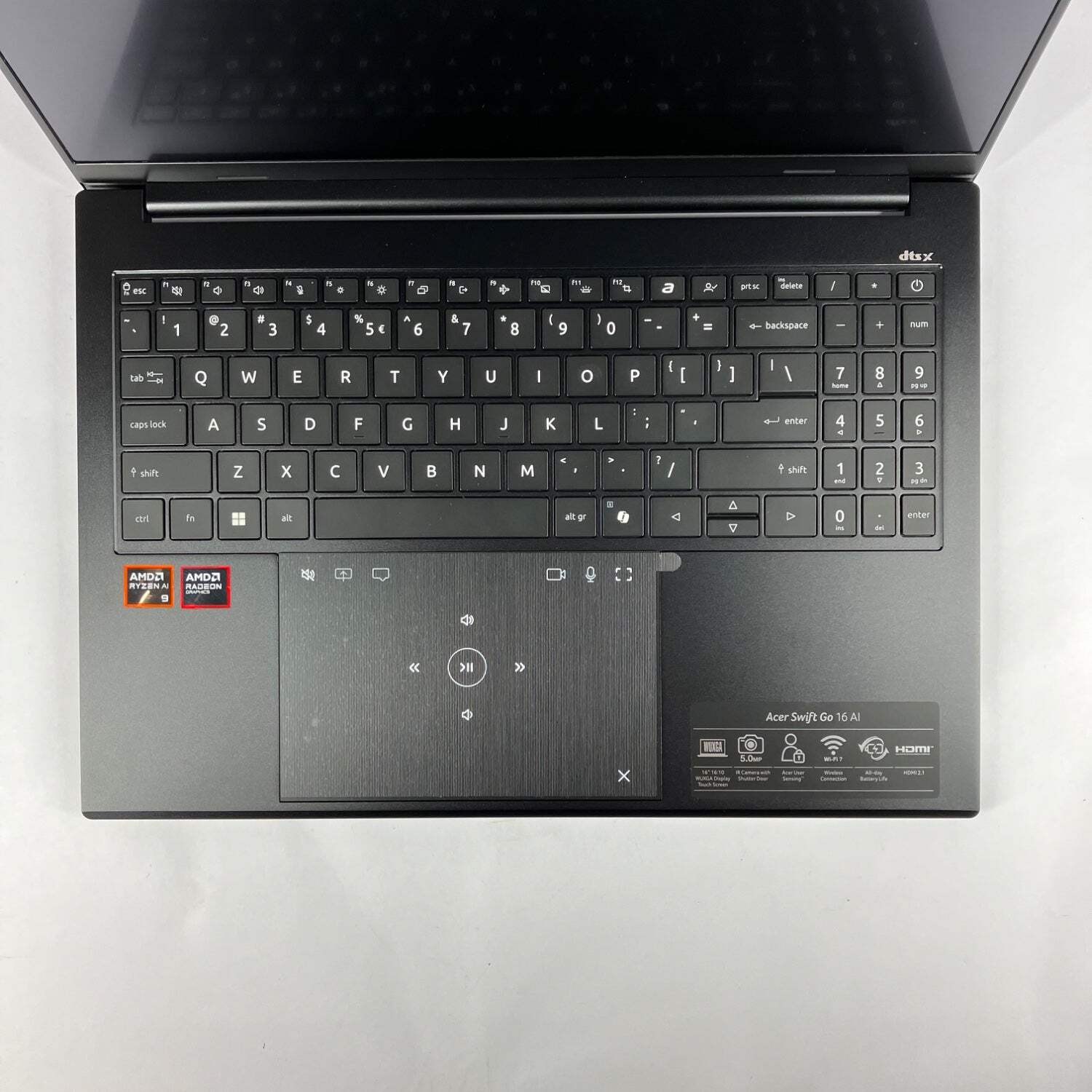 New Acer Swift Go 16 AI SFG16-A71T-R87F 16″ AI Ryzen 9 465 32GB RAM 1TB SSD