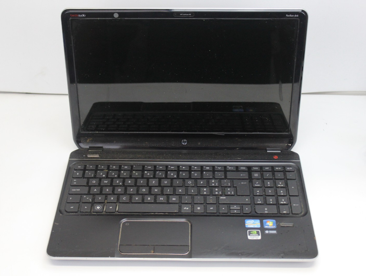 HP Pavilion DV6 15.6″ Laptop i7-3610QM, 750GB HDD 8GB RAM, For Parts or Repair