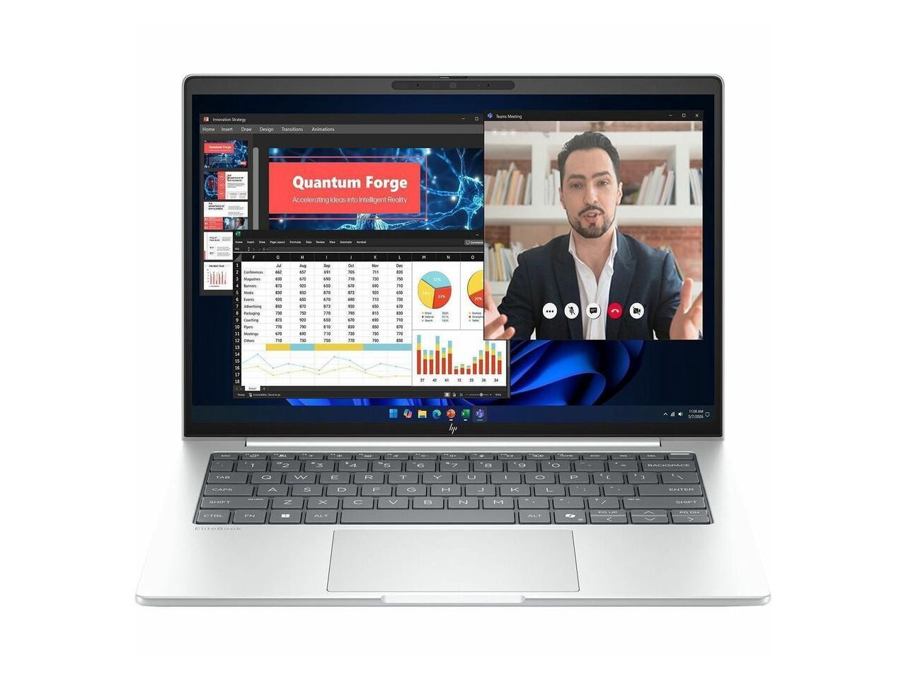 HP EliteBook 8 G2i 14″ Copilot+ PC Notebook – Intel Core Ultra 5 325 – 32 GB –