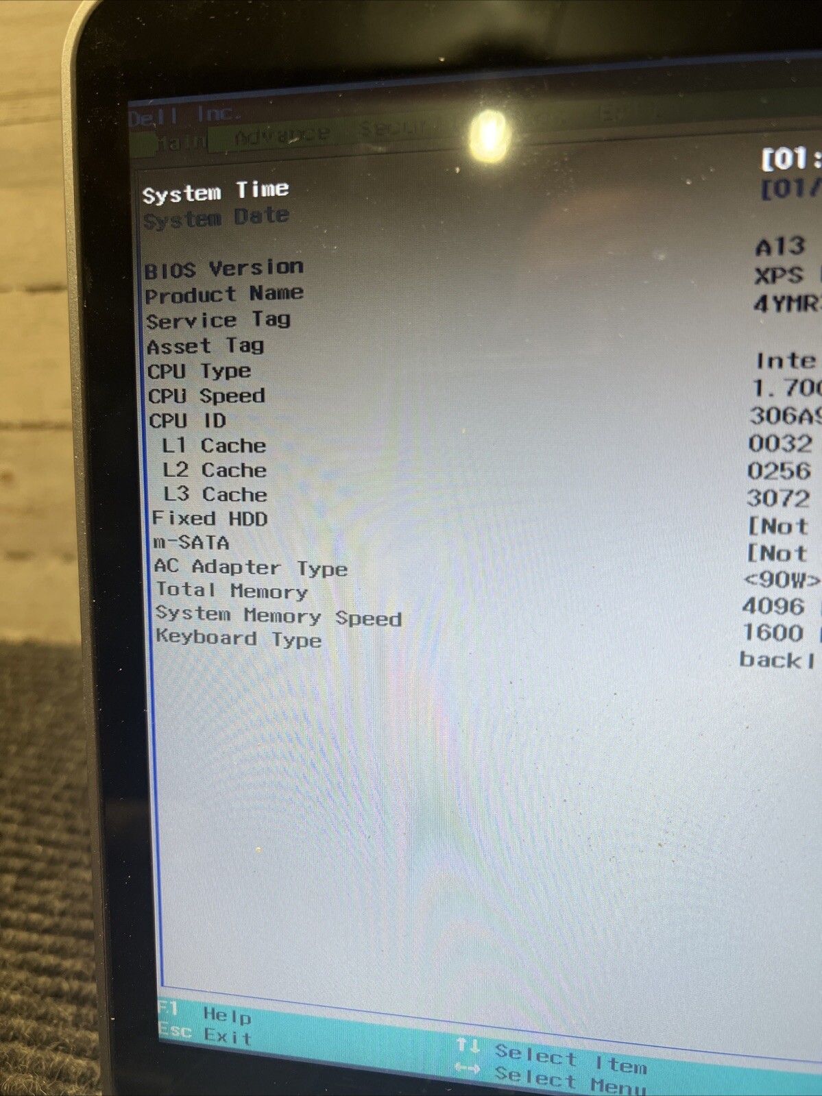 *PARTS* Dell XPS L421X 14″ Laptop Intel Core i5-3317U 1.70GHz 4GB NO HDD/OS