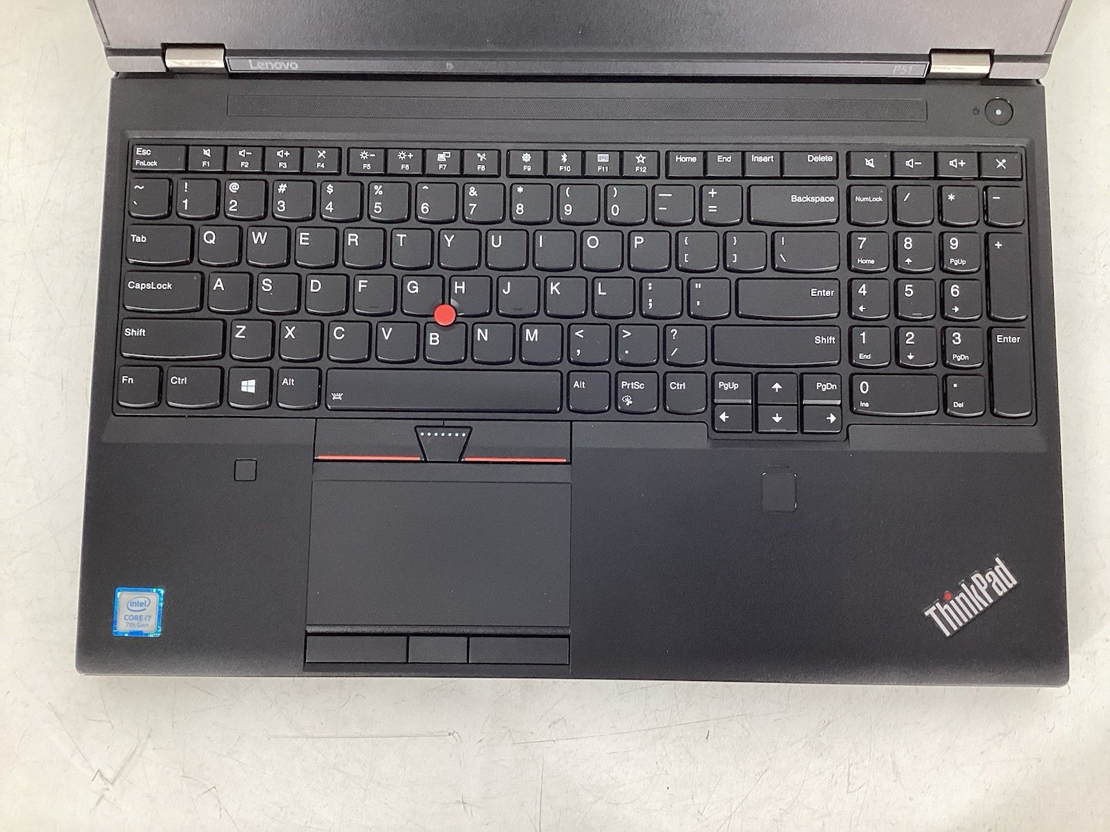 Lenovo ThinkPad P51 15.6″ (i7-7700HQ 2.8GHz Quadro M1200, 32GB, No SSD/OS) No AC