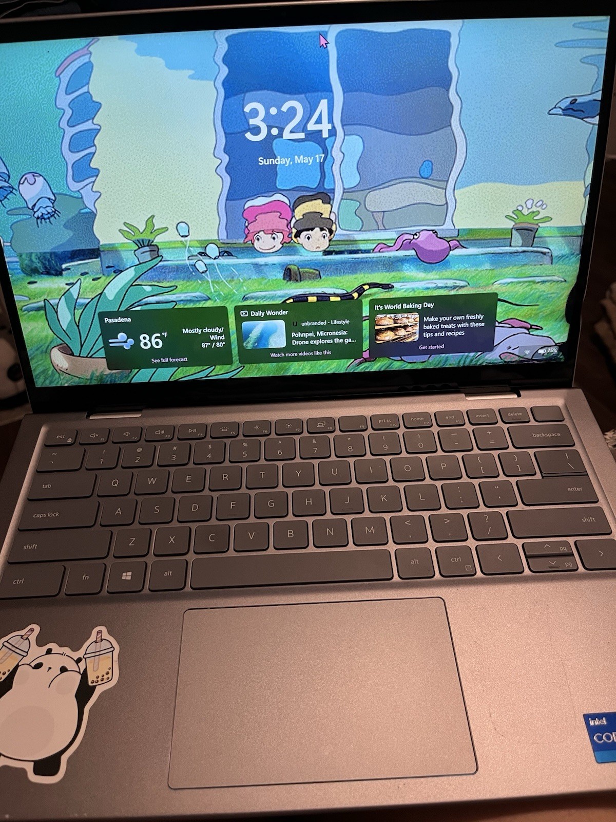 Dell Inspiron 14 5410 2-in-1 Laptop, Core i5, 12GB RAM, 477GB SSD, Silver