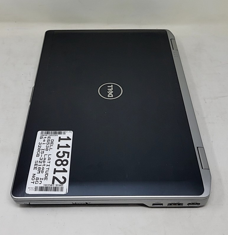 DELL LATITUDE E6530 Laptop Intel I5-3210M 8GB 320GB SEE NOTES