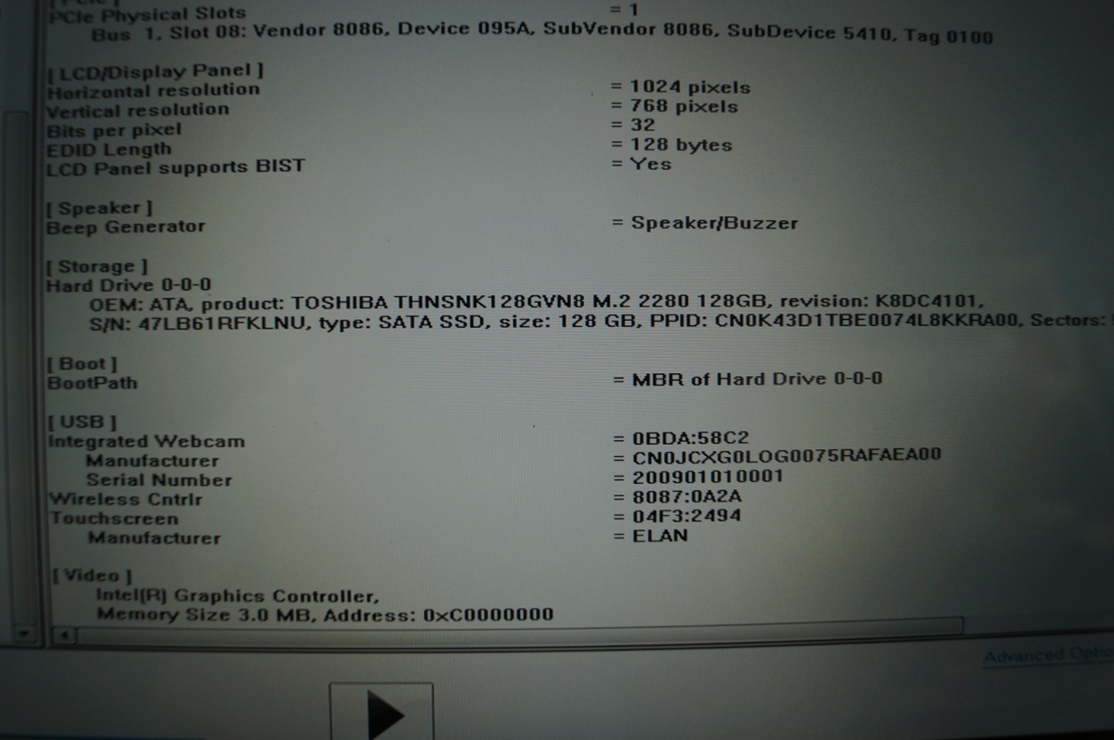 DELL 3379 P69G Latitude 13.5″ 128GB HD 4GB Mem 2GHz Power Cord WORKING PoR B153