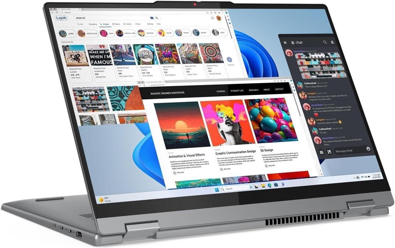 Lenovo IdeaPad 5 2-in-1 16″ Touch 10-Core Core 5 120U 16GB 512GB Bcklit KB FP 2Y