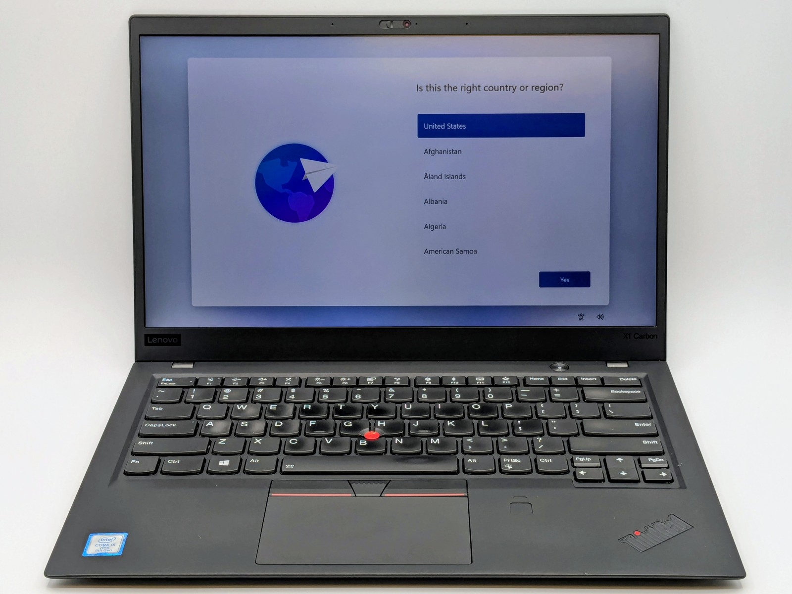 Lenovo ThinkPad X1 Carbon 6th Gen 14″ FHD I7-8650U 256GB SSD 16GB W11P *READ*