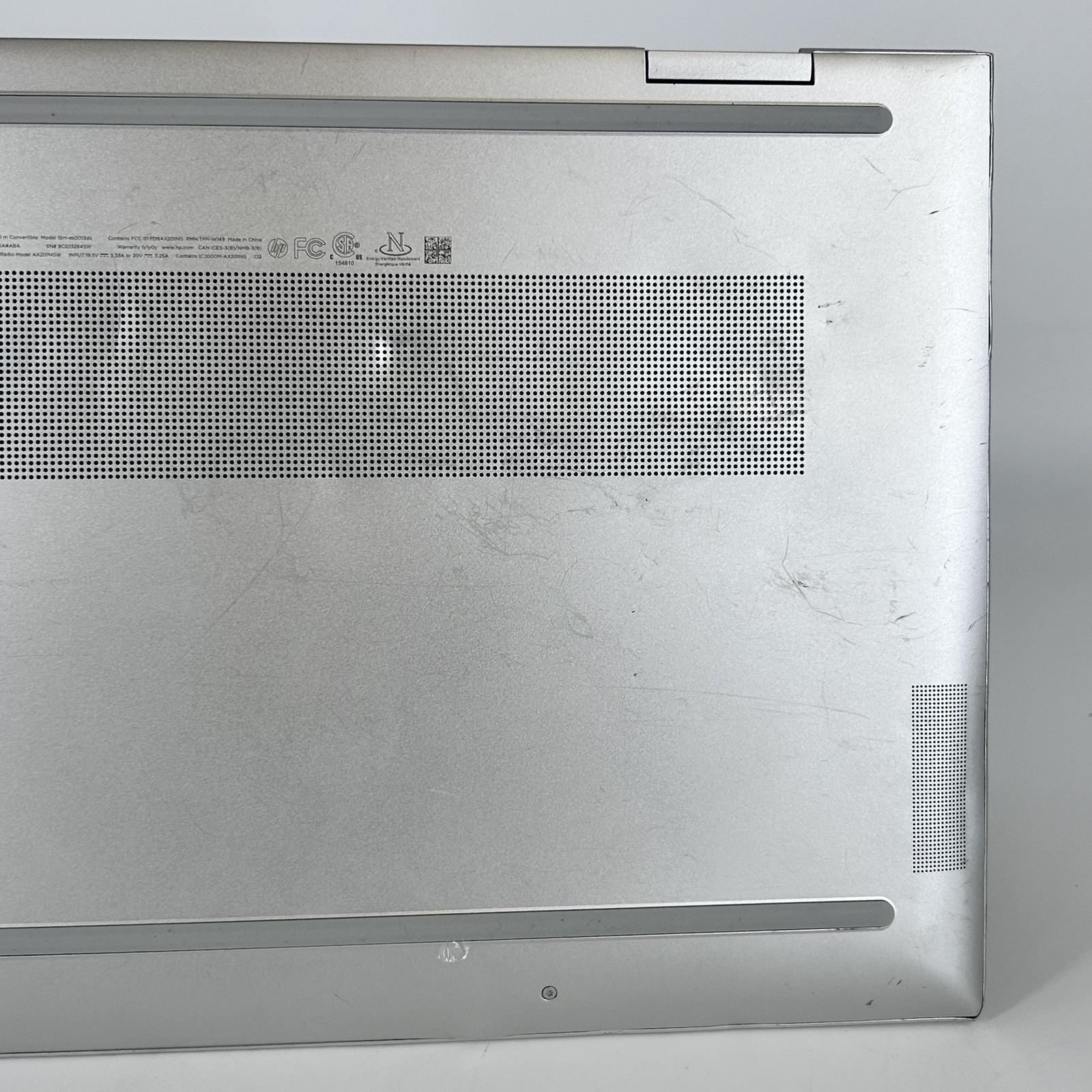 HP Envy x360 15.6 Silver FHD TOUCH i5-1135G7 2.40GHz 8GB 256GB SSD Bad Trackpad