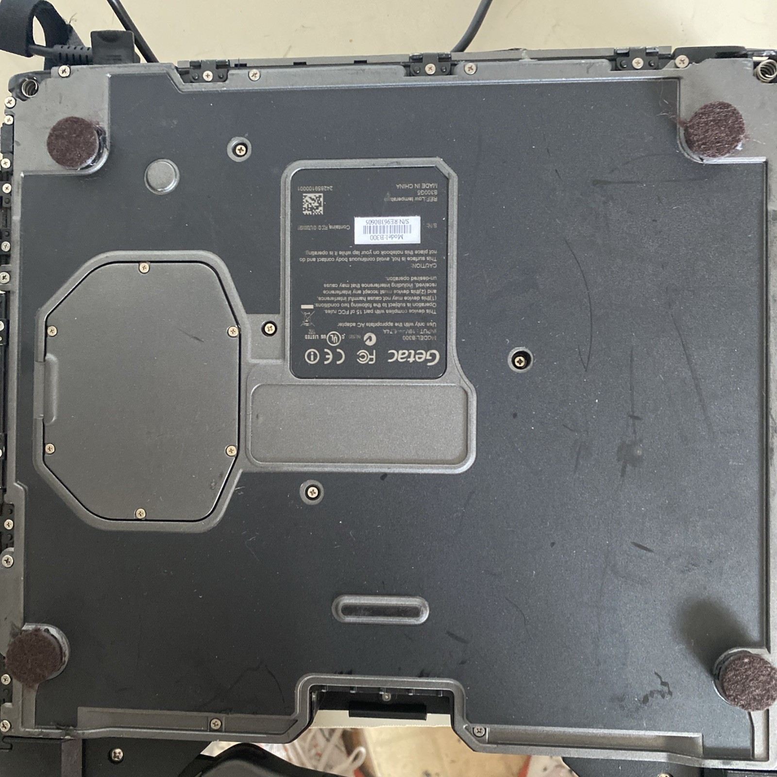 GETAC Rugged B300 G5 i7-4600M @ 2.9GHz 16GB (New 960GB SSD & Battery) Win 11P 2K