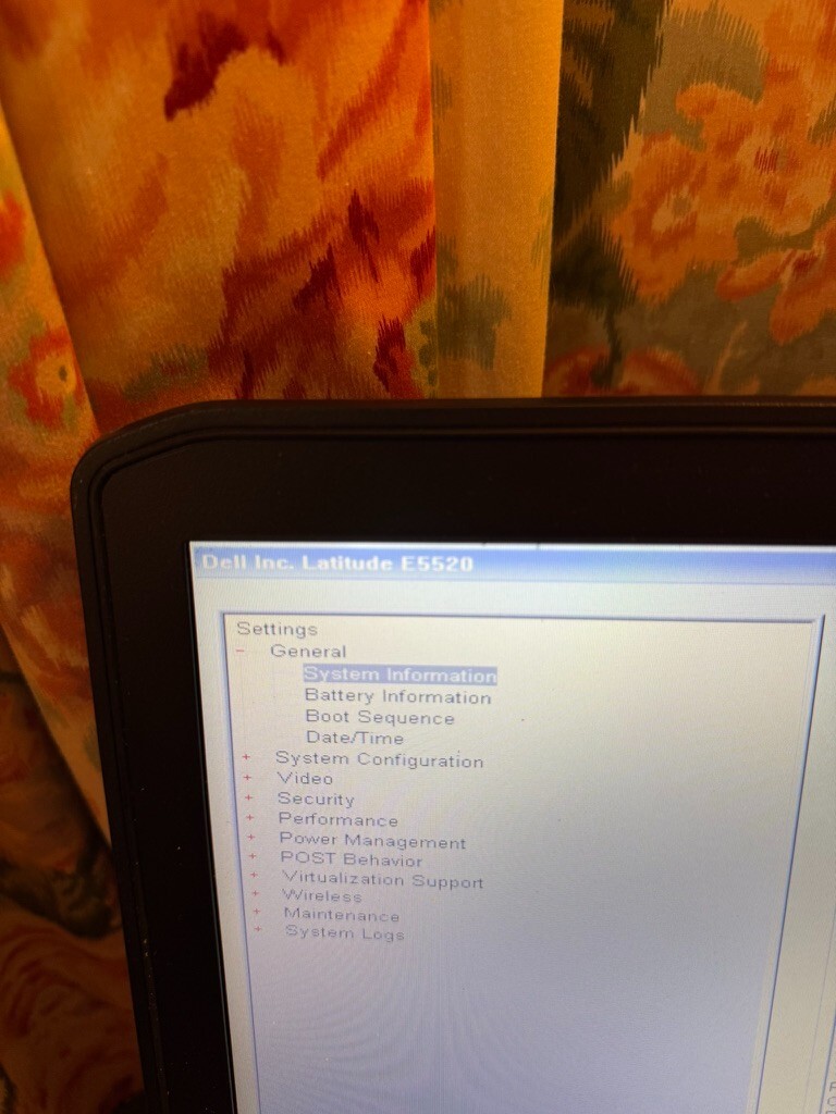 Dell Latitude E5520 – i5-2410M / 4GB RAM / No HDD / Turns On to BIOS – AS-IS 🔧