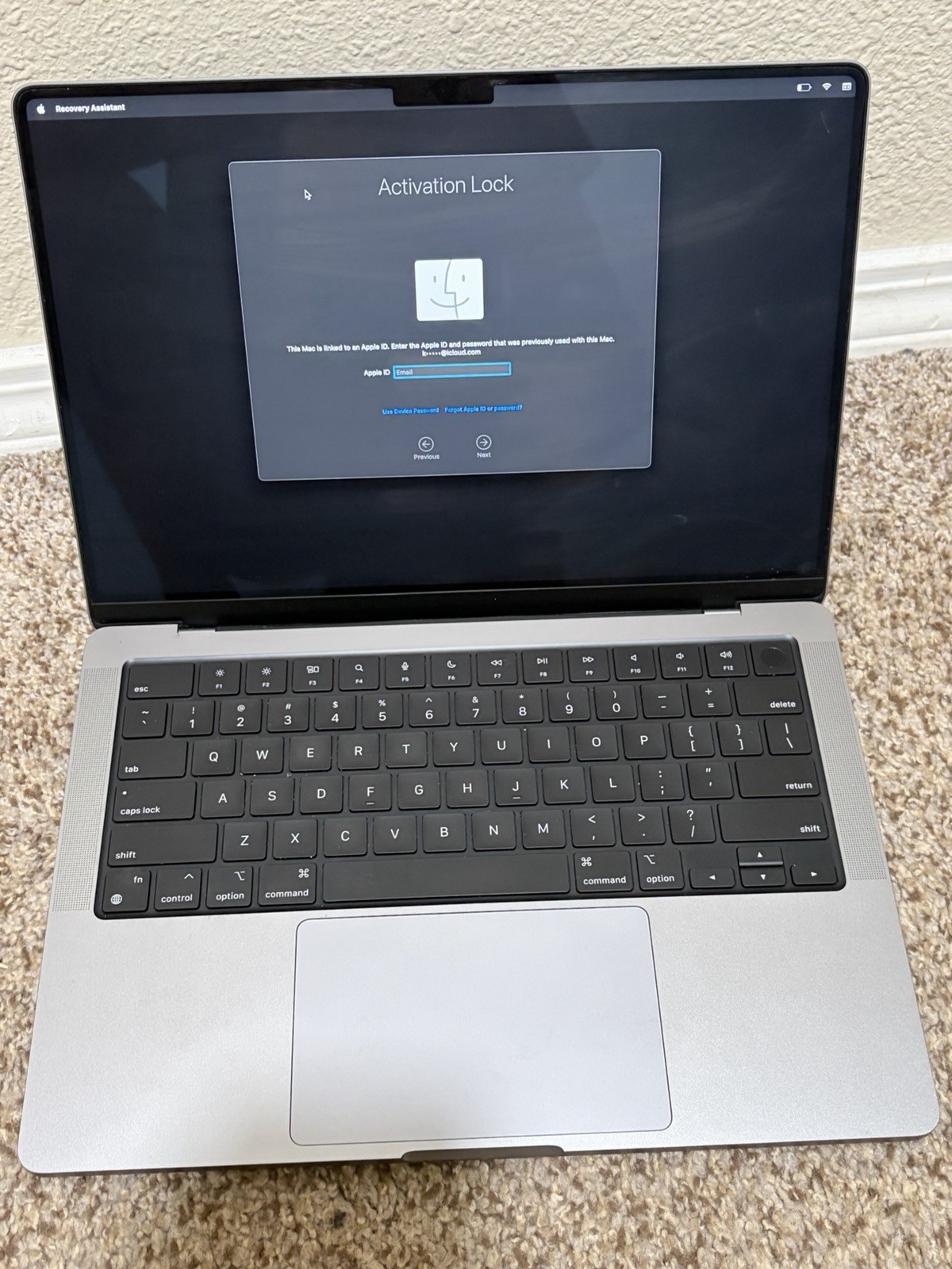 Apple MacBook Pro (14-inch) [M2 Pro] (2023) 16GB RAM 512GB SSD FOR PARTS READ