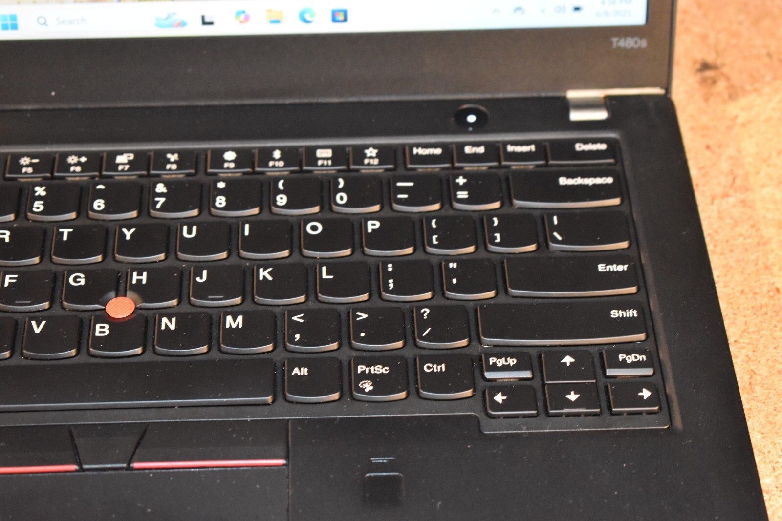 Lenovo Thinkpad T480s Quad Core i7-8650U 16GB RAM 256GB SSD Windows 11 Pro 1080p