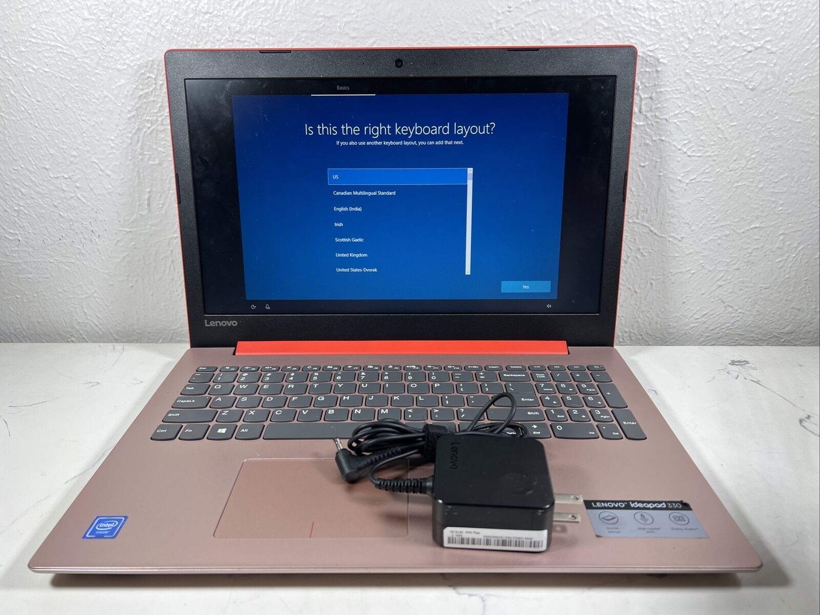Lenovo IdeaPad 330-15igm 15.6 1.10GHZ 1TB HD 4 RAM WIN 10 Orange