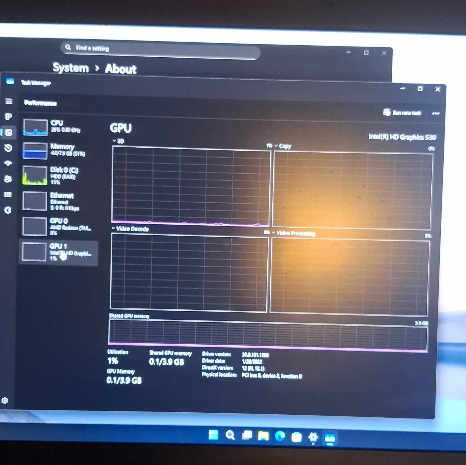 Pc # 2 Dell Precision 7710 17″ i7-6820HQ 8GB 466GB HDD Win 11 Pro AMD R9 M375X
