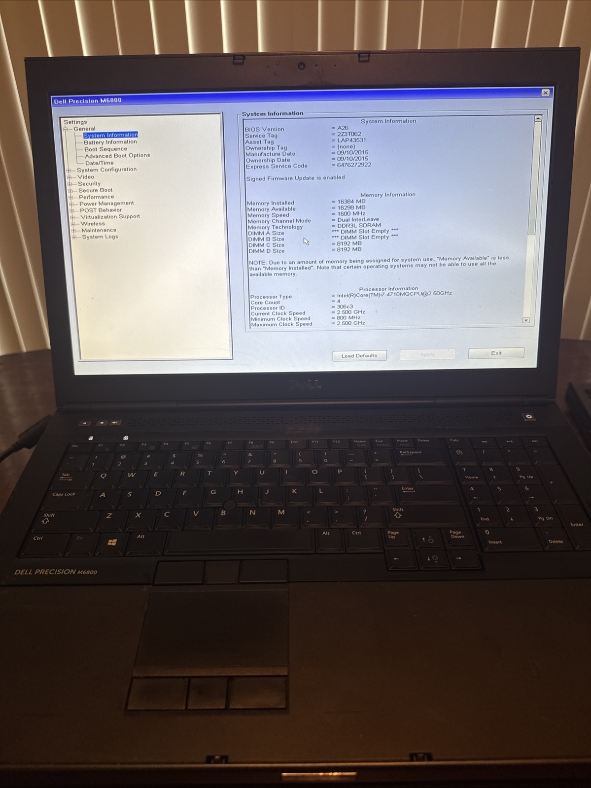 Lot of 7 Dell Precision M6800 i7-4710MQ Intel 8/16GB NO HDD/SSD/OS