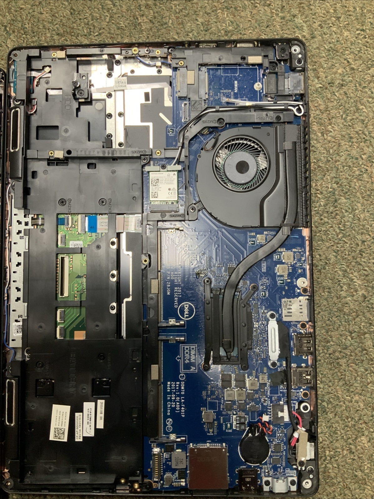 Dell Latitude 5490 Laptop Parts Bundle All As Is JPC2