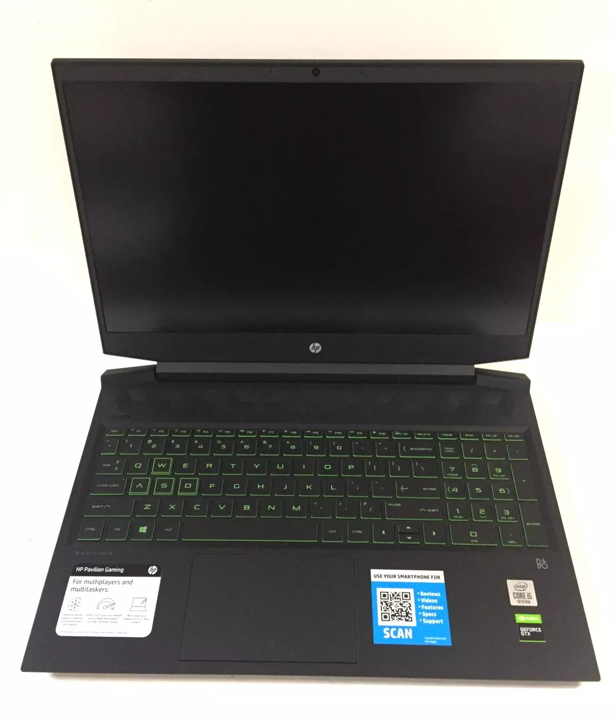 HP Pavilion 16.1 inch Gaming Laptop (1920×1080) FHD 144Hz, Intel i5, GTX 1660Ti