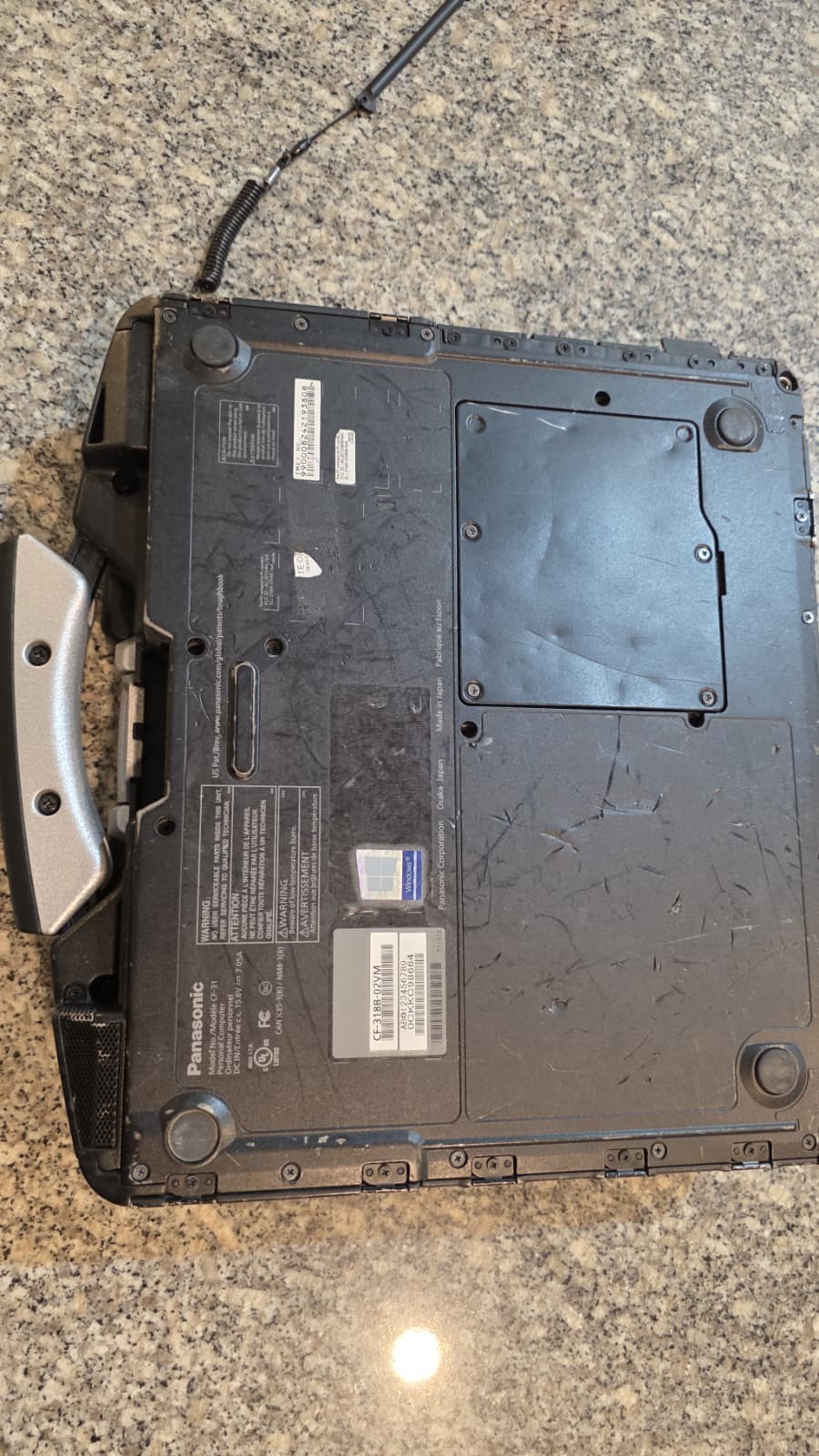 Panasonic Toughbook CF-31 MK6 i5-7300U 16GB 256GB SSD 4G GPS Rugged Laptop
