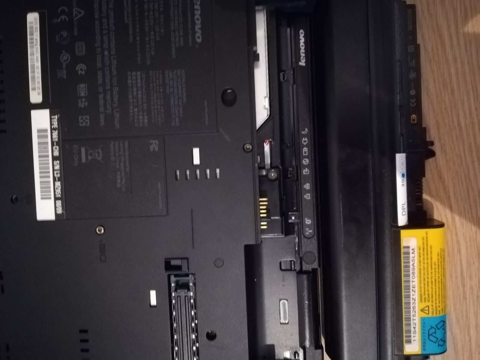 Lenovo ThinkPad T61 Core2 Duo Windows XP