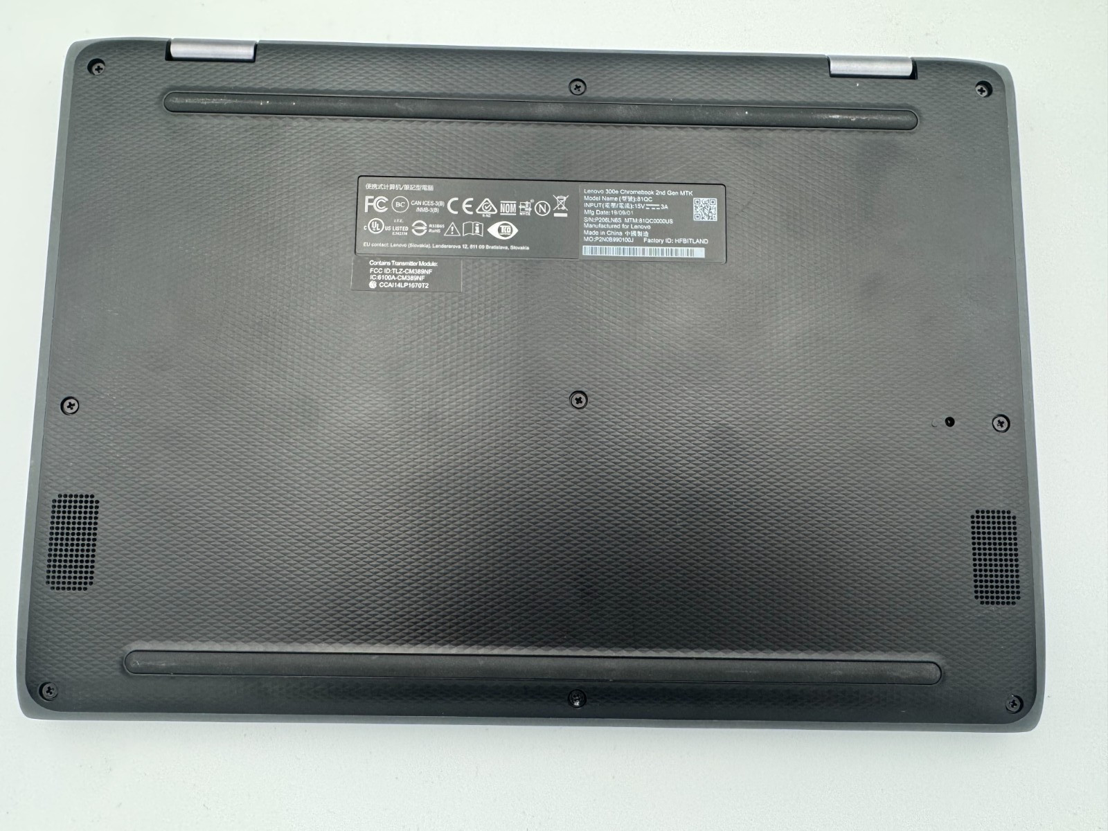 Lenovo 300e Chromebook 2nd Gen MTK 11.6″ | Cortex-A53 | 4GB | 32GB eMMC