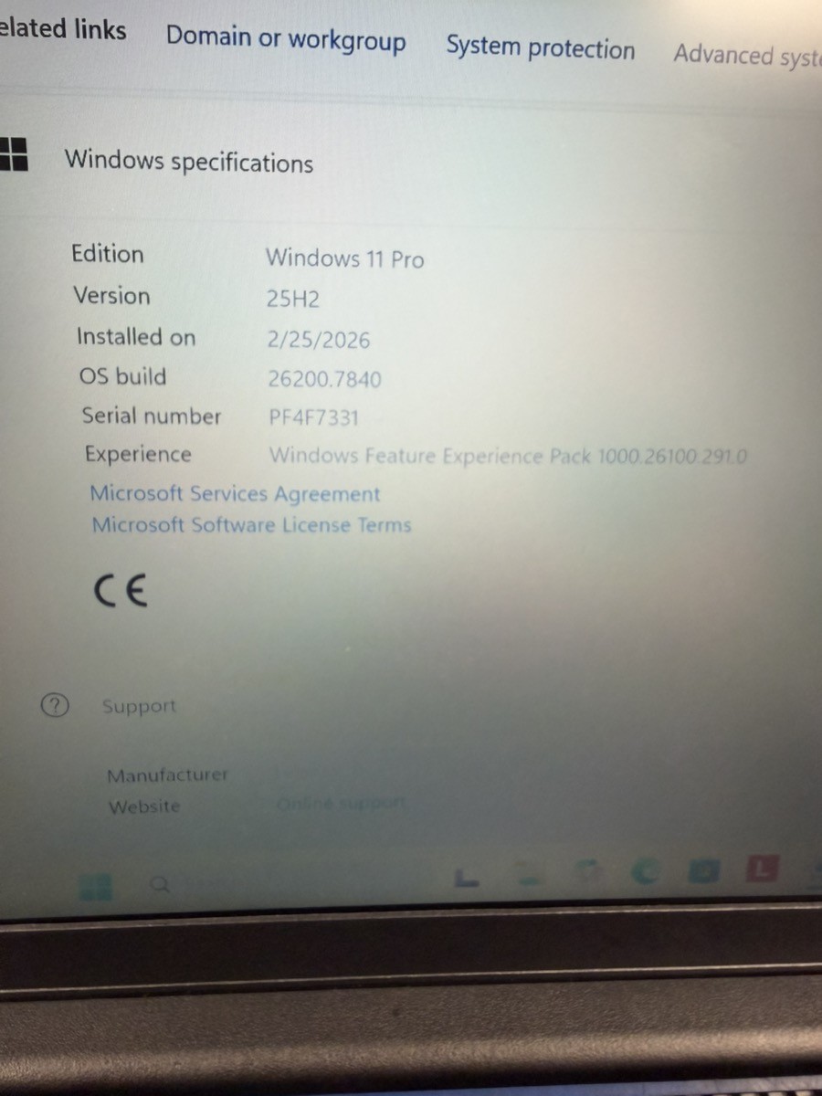 LENOVO V14 G4 AMN 8GB RAM, 256GB SSD, AMD 7520U, WINDOWS 11 PRO (C57006985)