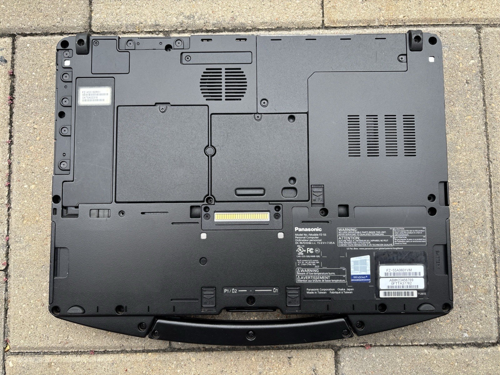 PANASONIC FZ-55 Toughbook Laptop i5 8365U 16GB 1TB 1.6GHz Win 11pro Non-Touch