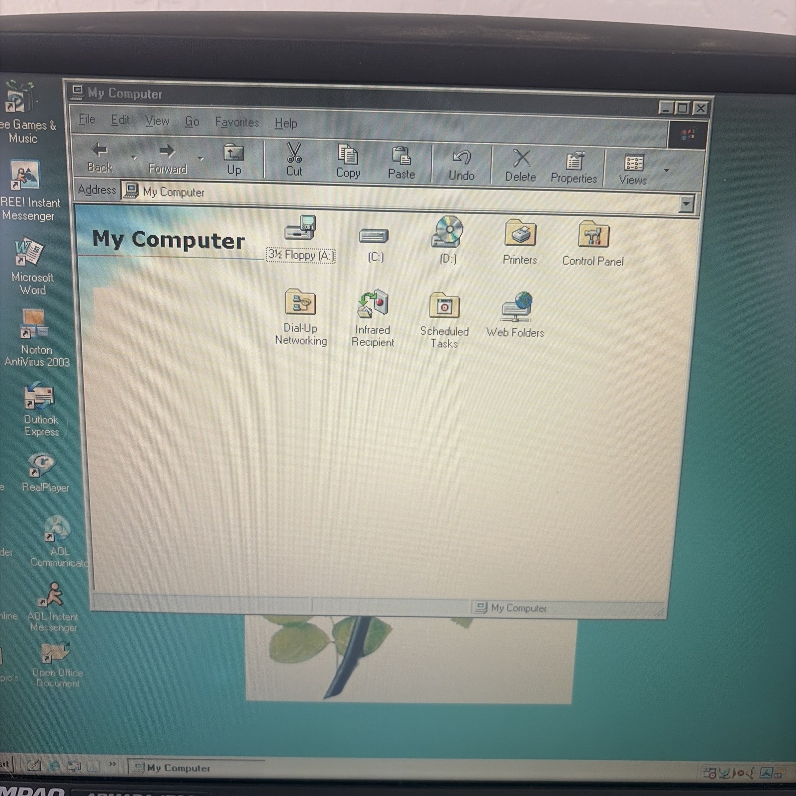 Compaq Armada 1700 Laptop Vintage Boots Power Cable HDD Floppy Caddy Battery