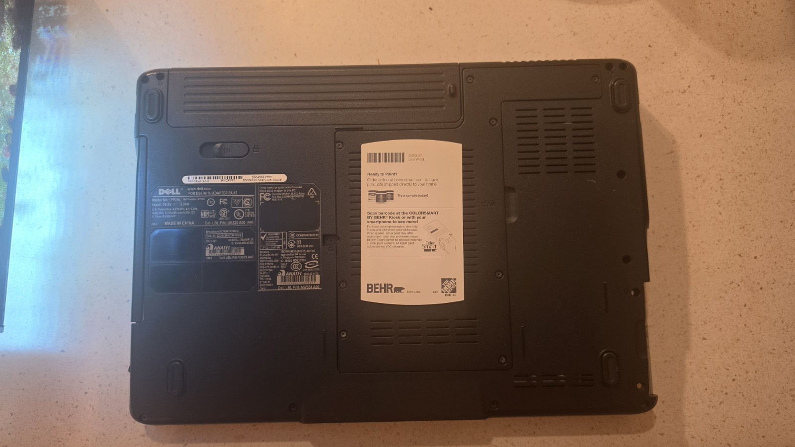 DELL INSPIRON 1525 – BOOTS TO BIOS – INTEL CORE 2 DUO – 2GB RAM – READ DESC
