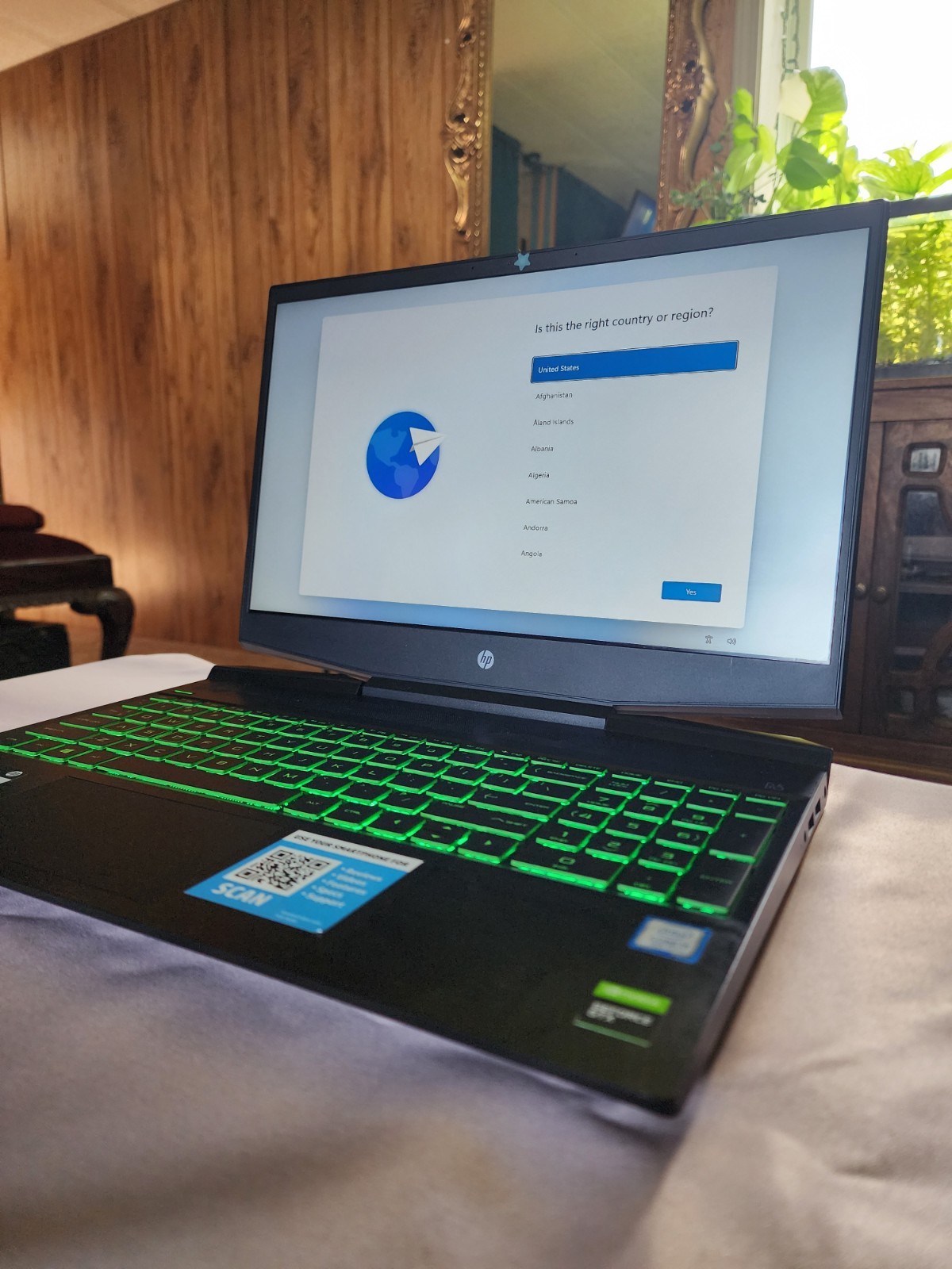 HP Pavilion Gaming 15.6″ i5-9300H 8GB 256GB SSD GTX 1050 Win 11 Black