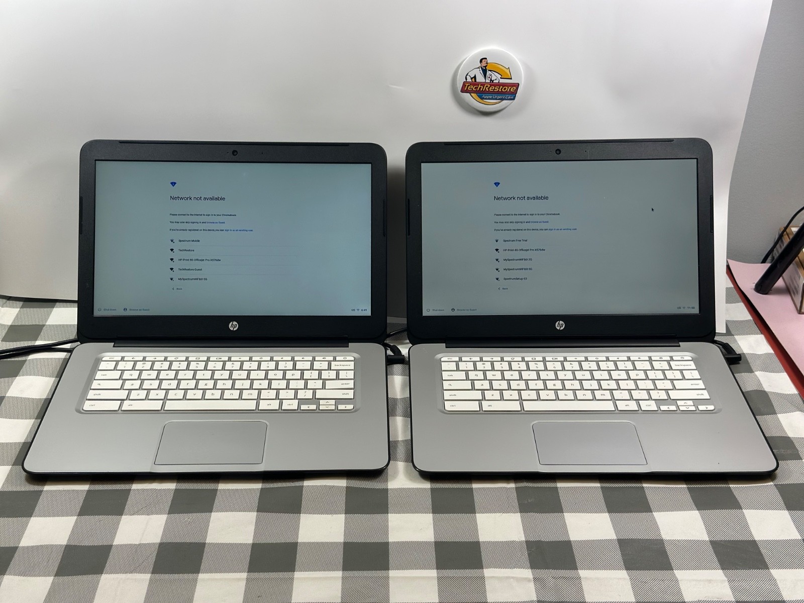 HP Chromebook 14 SMB 14″ Laptop Celeron 4GB RAM 16GB SSD WiFi -BULK 7 Units