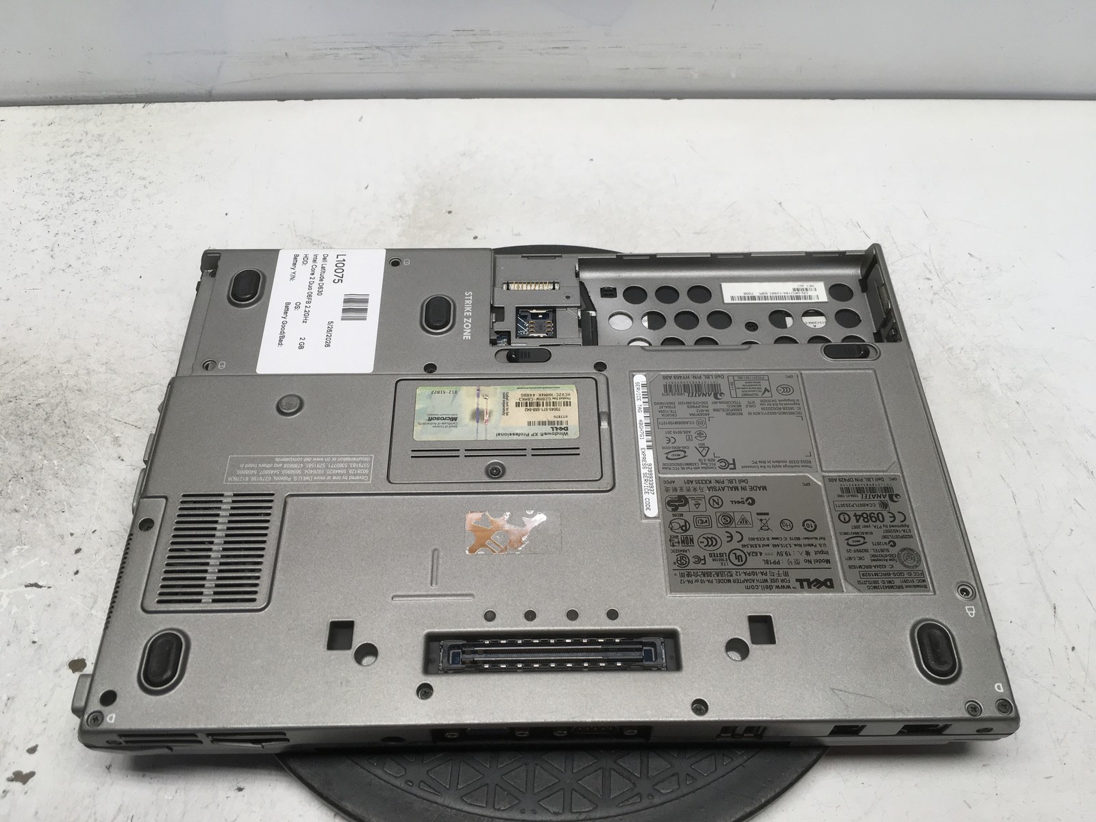 Dell Latitude D630 Intel Core 2 Duo 2.2GHz 2 GB Ram 500GB HDD Windows XP