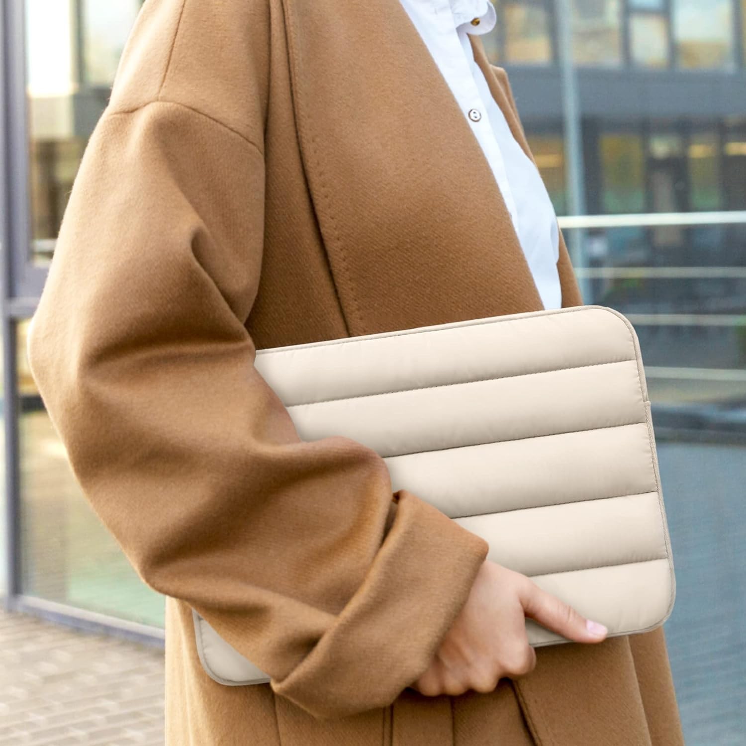 Puffy Laptop Sleeve for 15-16 Inch MacBook Pro – Unisex Case for Laptops