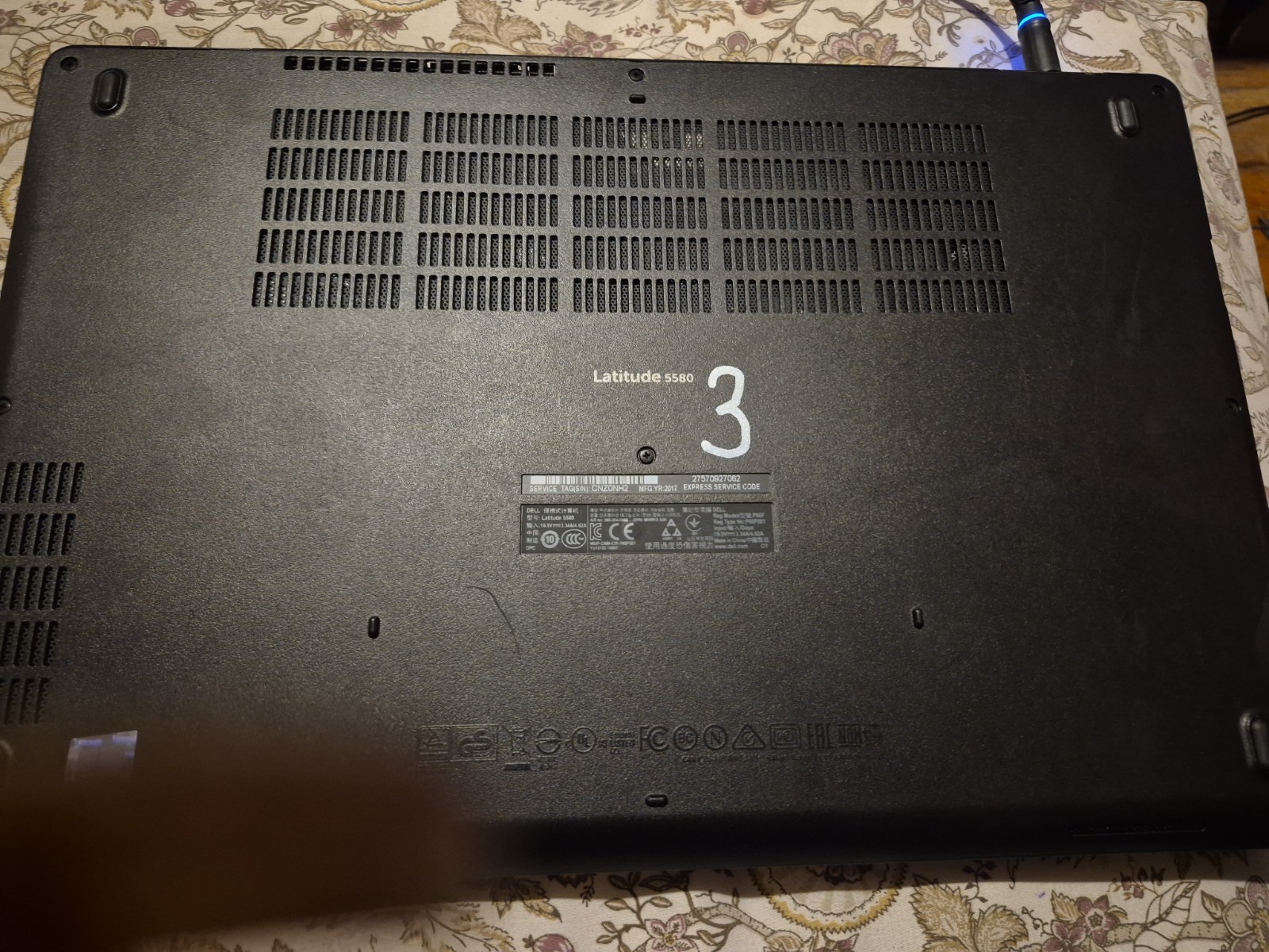 Dell Latitude 5580 15,6″ FHD i5-6300U 4GB Ram 128GB SSD NO OS