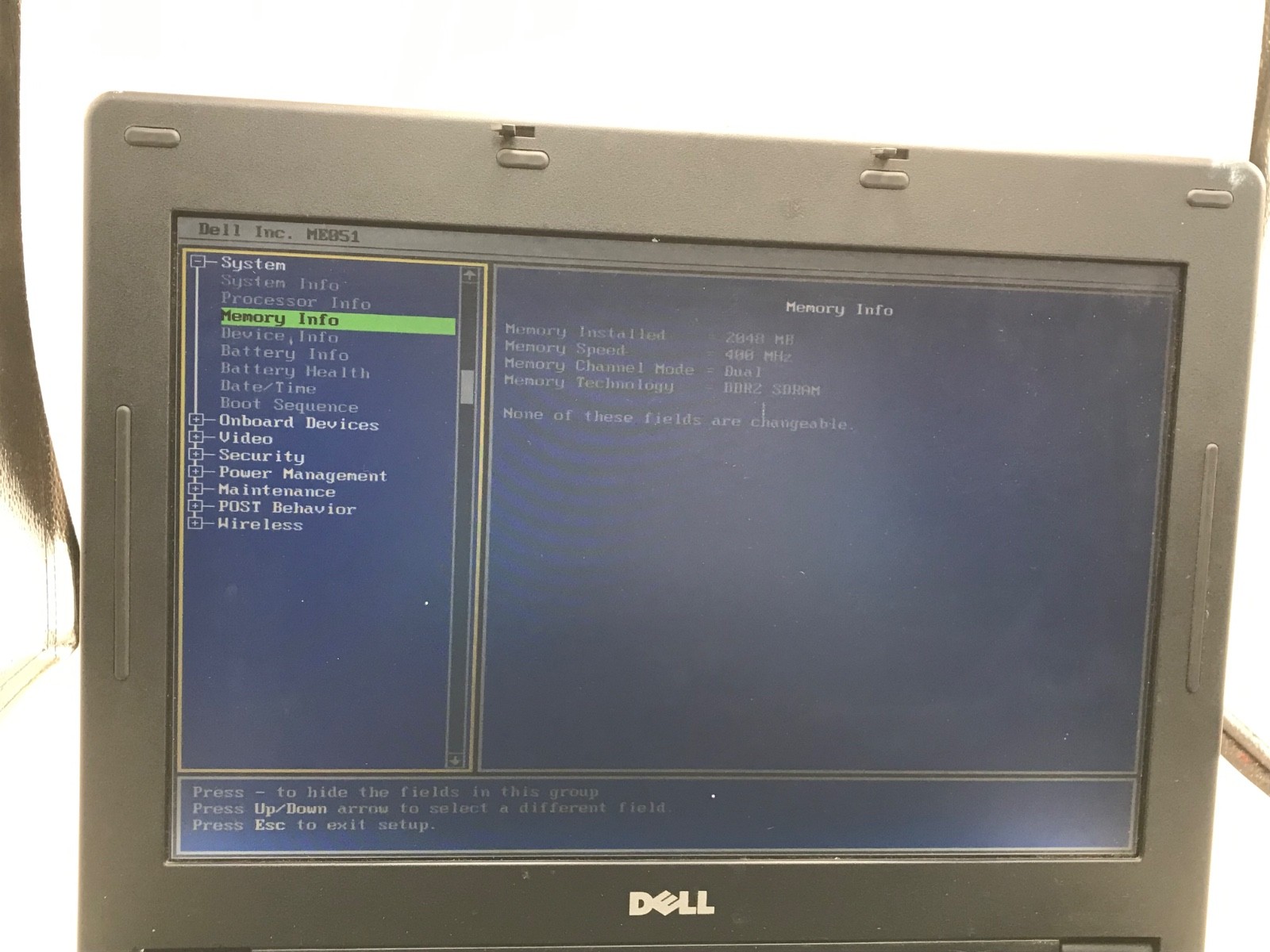 Dell Inspiron B120 Intel Celeron M 15″ Laptop -BOOTS BIOS- MZ