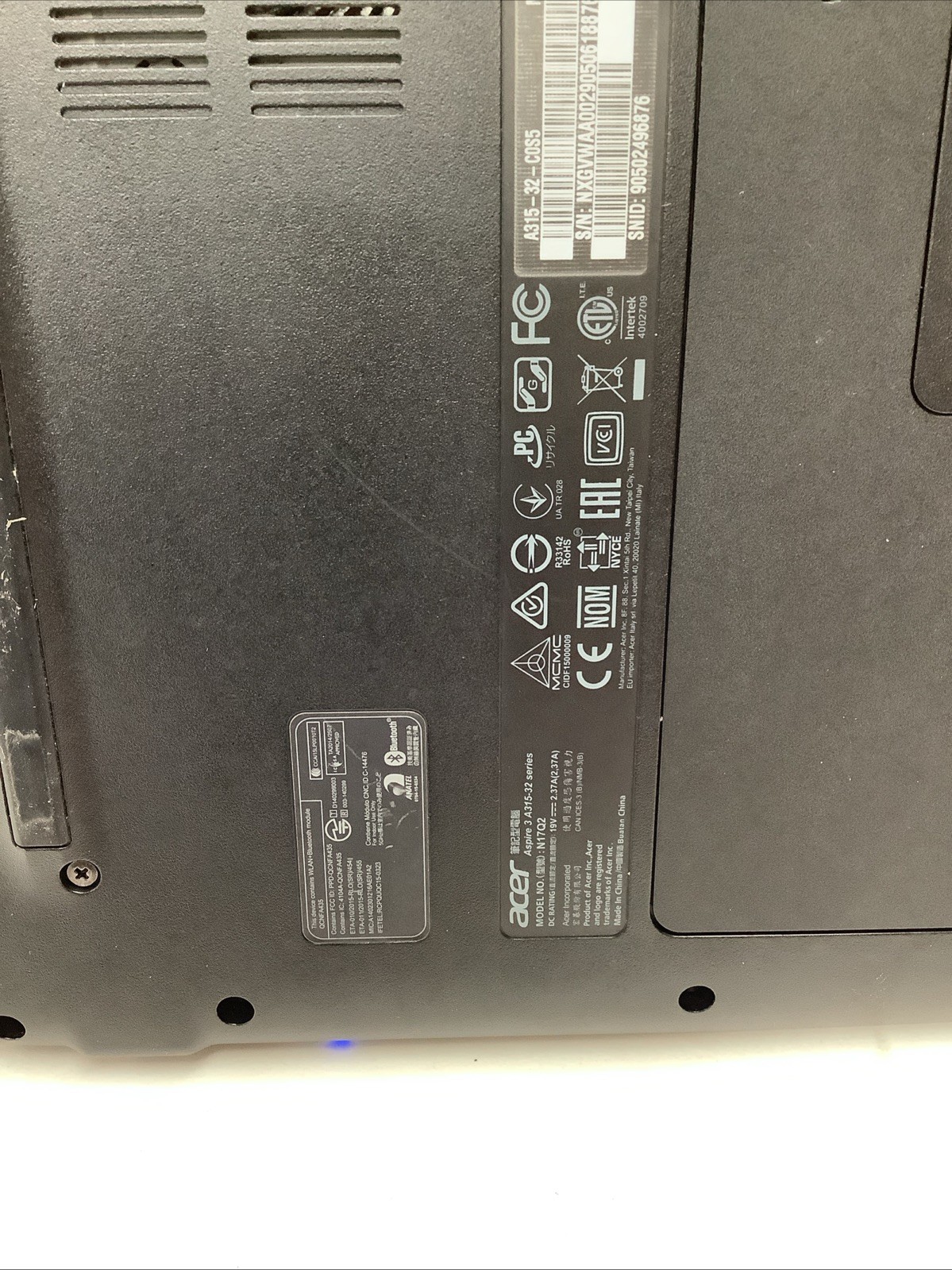 Acer Aspire 3 A315 N17Q2 Used 122869