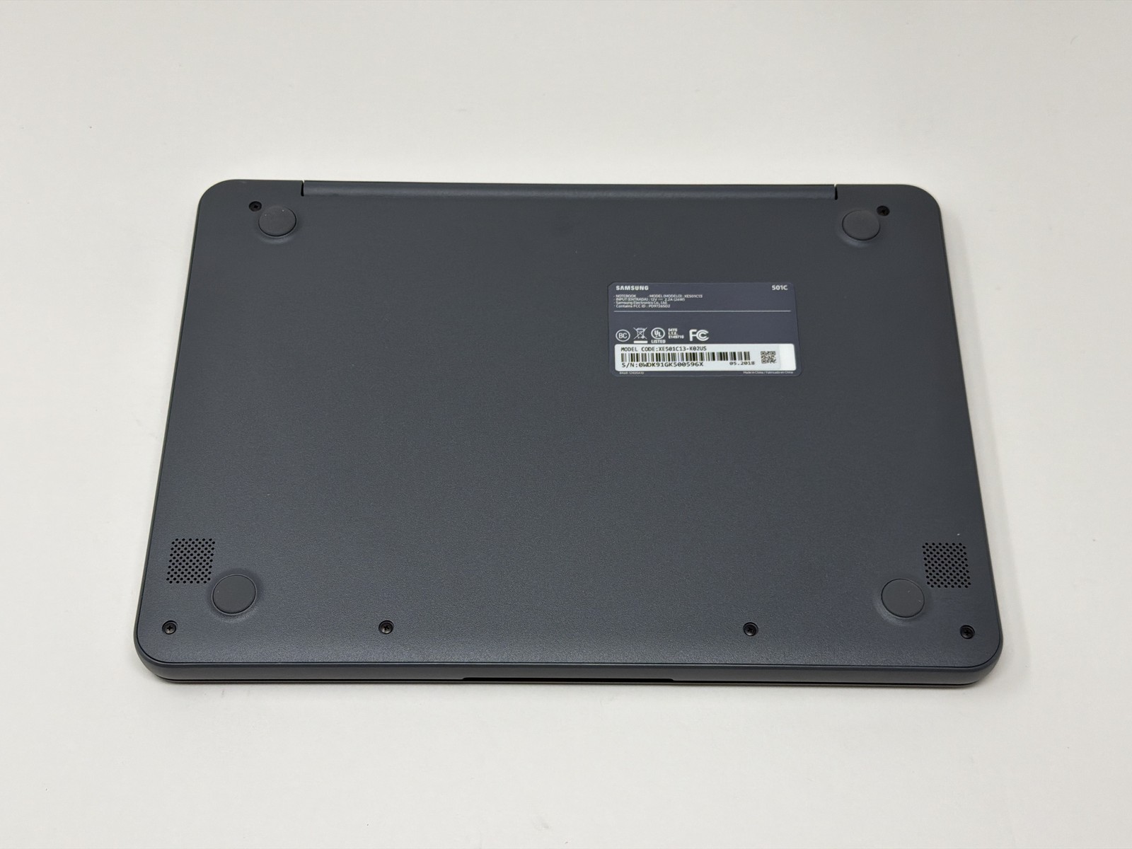 Samsung Chromebook 3 Intel Celeron N3060 4GB 32GB eMMC 11in XE501C13-K02US New