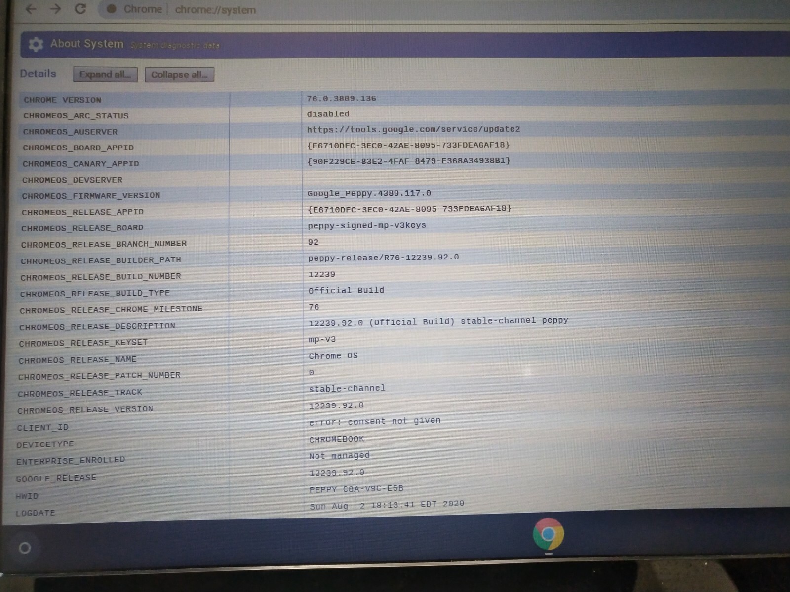 ACER CHROMEBOOK C720 laptop. Intel celeron processor. 2 gb ram. 16 gb ssd. 