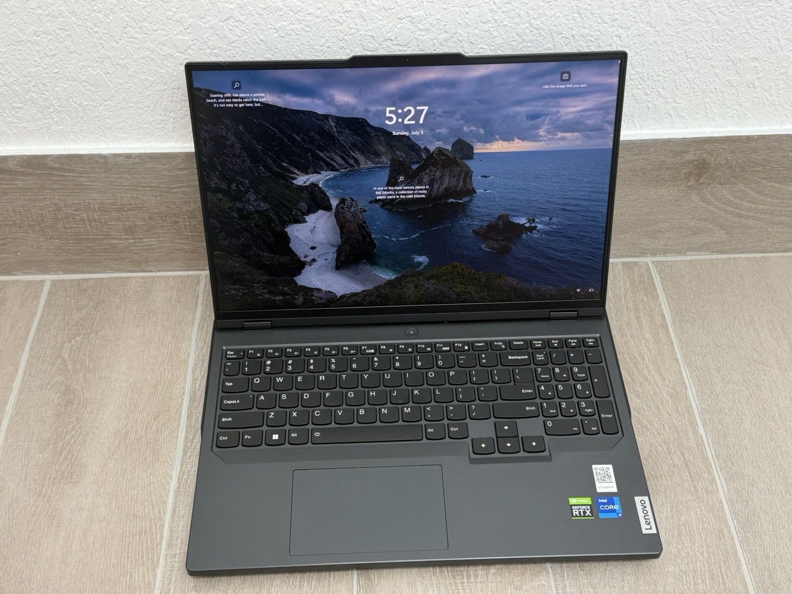 Legion Pro 5 16IRX8 16″ Core i7-13700HX GeForce RTX 4060 16GB RAM 512GB SSD