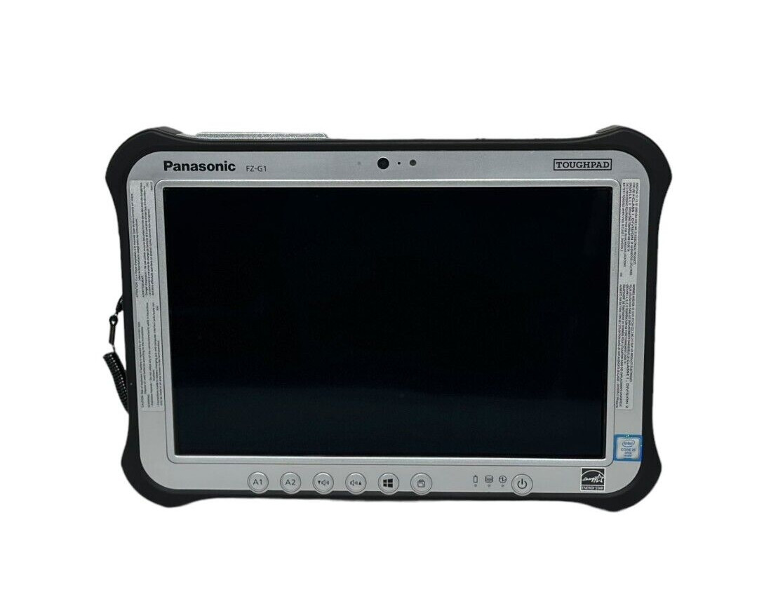 Panasonic Toughpad FZ-G1 Core i5 6300U 2.4GHz 8GB RAM 256GB SSD Win 11 Pro